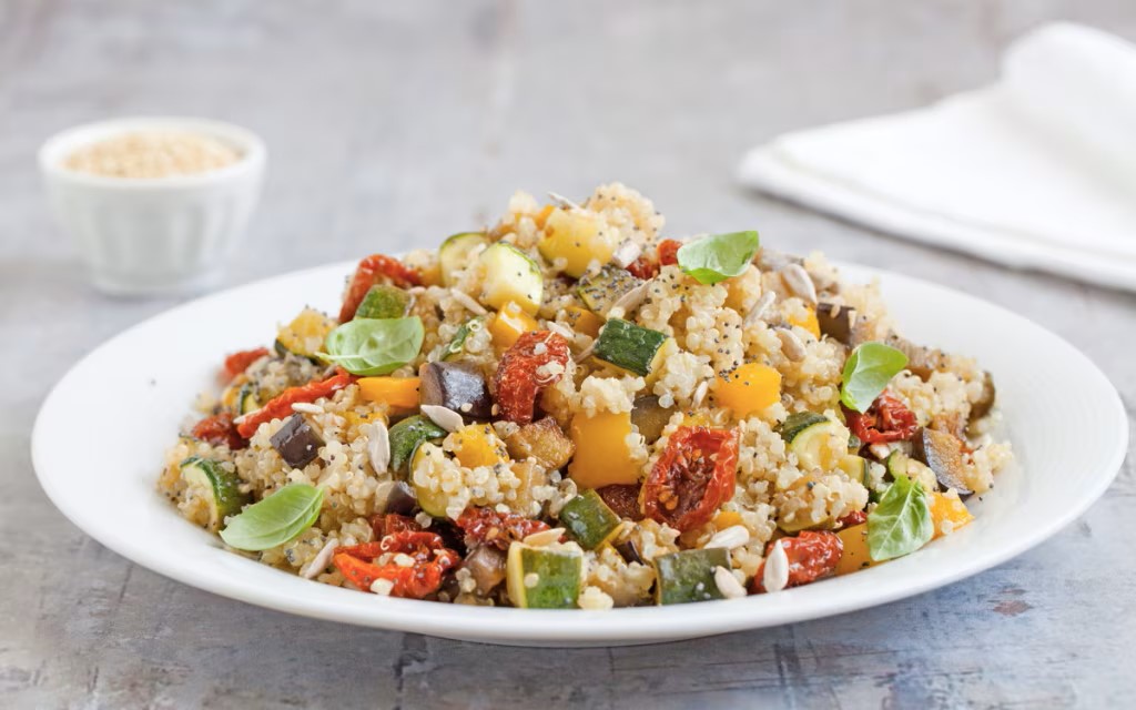 Quinoa con verdure